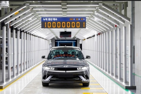 全球汽車?yán)塾嫯a(chǎn)量達(dá)1億輛 現(xiàn)代汽車正建設(shè)一座電動汽車專用工廠