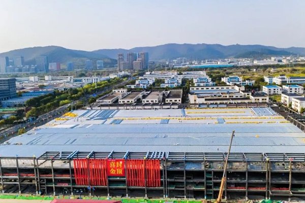 50億！匯川新能源汽車零部件項目一期封頂