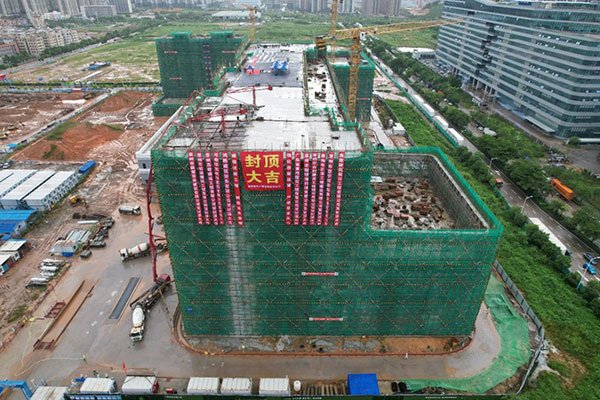 總投資7.5億！廣東惠州新明海用戶側儲能設備項目主體結構封頂