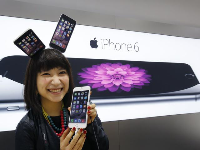多數(shù)市場iPhone 6銷量旺盛 唯日本市場銷量下滑