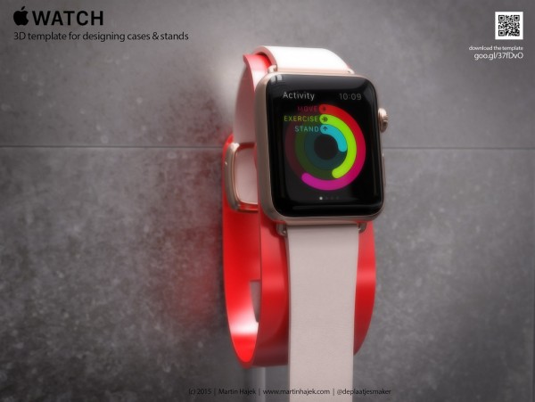 知名設(shè)計師Martin Hajek帶來Apple Watch概念充電支架