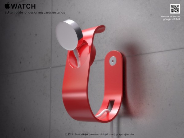 知名設(shè)計師Martin Hajek帶來Apple Watch概念充電支架
