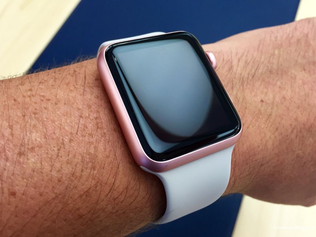 金色和玫瑰金色運動版新蘋果Apple Watch圖賞