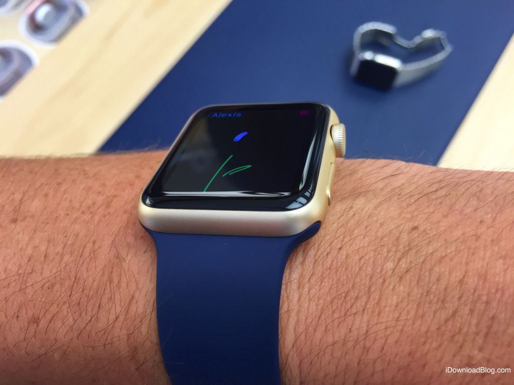金色和玫瑰金色運動版新蘋果Apple Watch圖賞