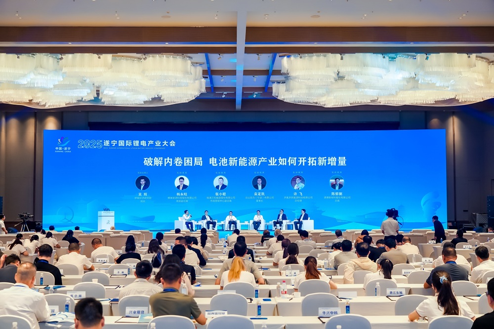 2025遂寧國際鋰電產業大會嘉賓互動環節