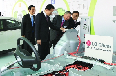 LG化學在中國建電動汽車電池生產基地 選址正在進行