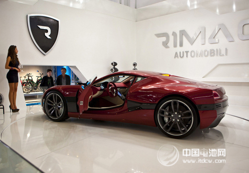 克羅地亞電動跑車Rimac Concept擬用中國動力電池
