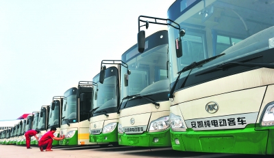 新能源客車產(chǎn)銷兩旺 安凱純電動(dòng)車走俏市場(chǎng)