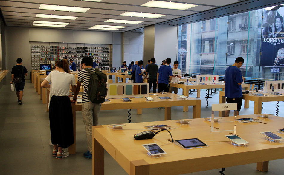 蘋果iPhone 6香港發布當日：黃牛猖獗加價收貨