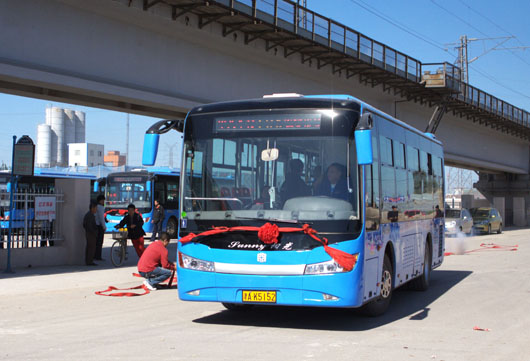 天津公交集團(tuán)加速普及新能源車