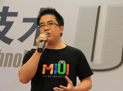 小米科技聯合創始人、副總裁黎萬強