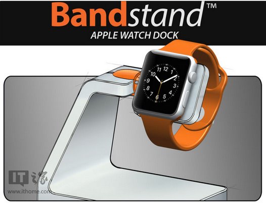 蘋(píng)果手表Apple Watch充電底座亮相CES2015