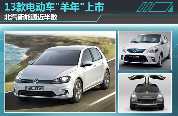 13款電動車