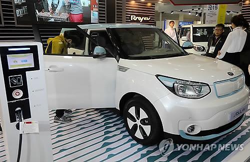 第二屆國(guó)際電動(dòng)車博覽會(huì)在韓國(guó)國(guó)際會(huì)展中心開幕