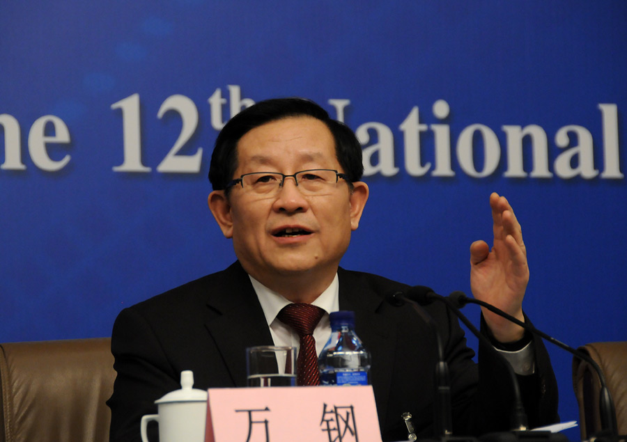 全國政協(xié)副主席、致公黨中央主席萬鋼