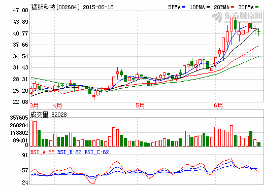 猛獅科技投資5000萬青海設新能源子公司 光伏電站業務啟動
