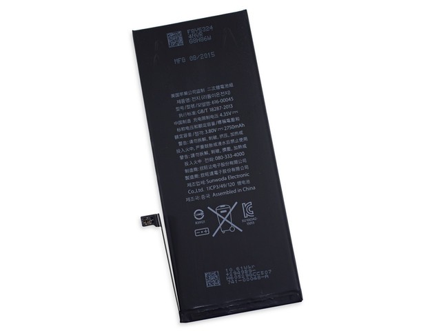 電池縮水為哪般 全新iPhone 6s Plus拆解（組圖）