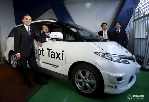 日本2020年無人駕駛出租車投入使用 明年進入測試階段