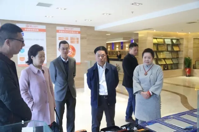 長沙先導(dǎo)投資控股董事長劉繼雄一行考察巨星集團(tuán)