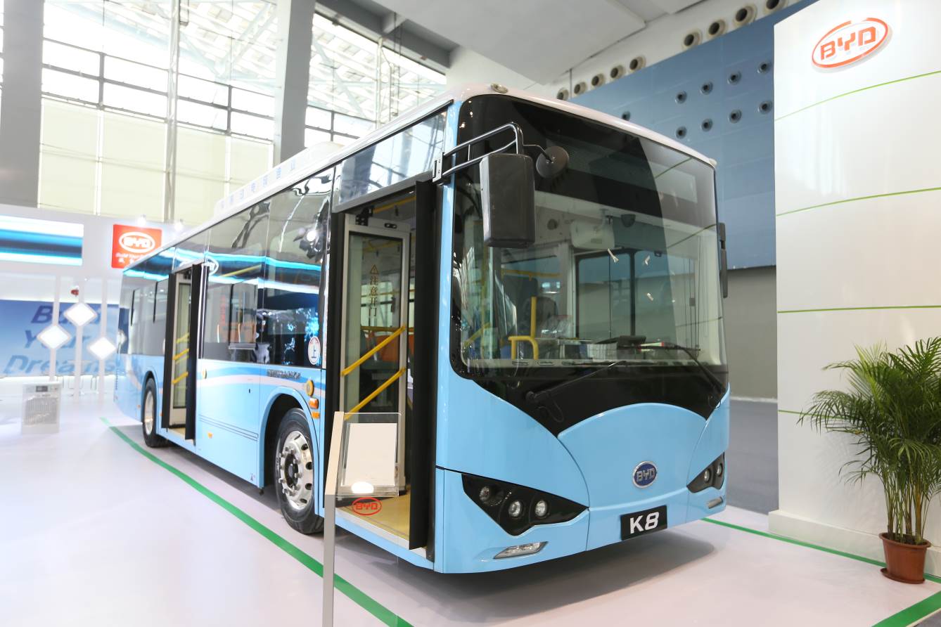 青島比亞迪新能源客車項目一期完工  年產五千輛電動大巴
