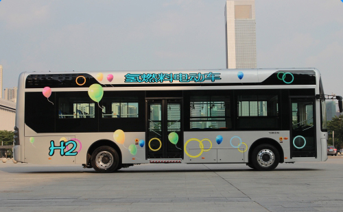 中國首批量產氫能源汽車將在廣東云浮投入商用