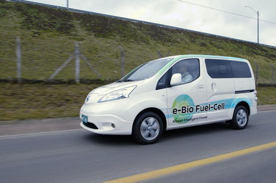 日產推出世界首款固態氧化物燃料電池車