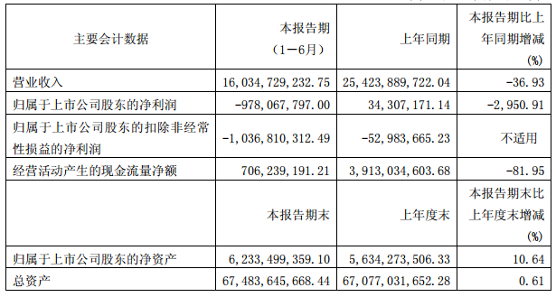 云天化：上半年凈虧9.78億 擬5250萬(wàn)元認(rèn)購(gòu)子公司紐米科技定增股份