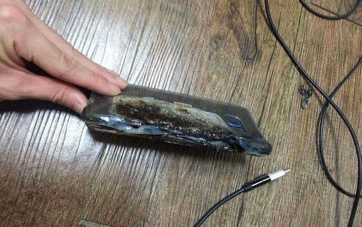 三星“爆炸門”數(shù)據(jù)雙倍升級 美國逾70部Note 7起火