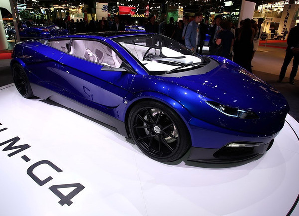 2016巴黎車展:電動超跑GLM G4正式亮相 2016巴黎車展:電動超跑GLM G4正式亮相