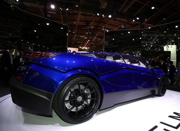 2016巴黎車展:電動超跑GLM G4正式亮相 2016巴黎車展:電動超跑GLM G4正式亮相