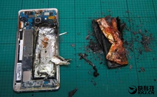 Note 7和iPhone 7電池被針扎加壓后會怎樣？