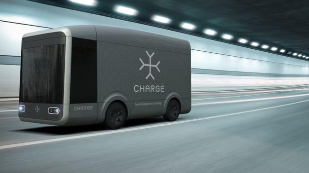 這輛自動駕駛的電動貨車 4小時就能組裝起來
