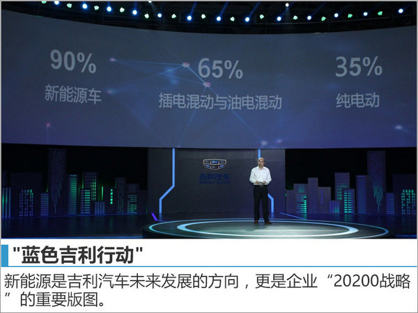 吉利規(guī)劃推多款新能源車(chē) 沖擊180萬(wàn)銷(xiāo)量