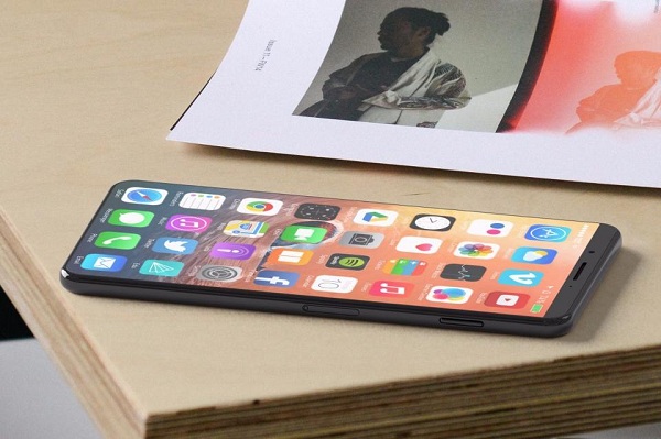 基于最新泄露的消息設計出的iPhone 8概念圖