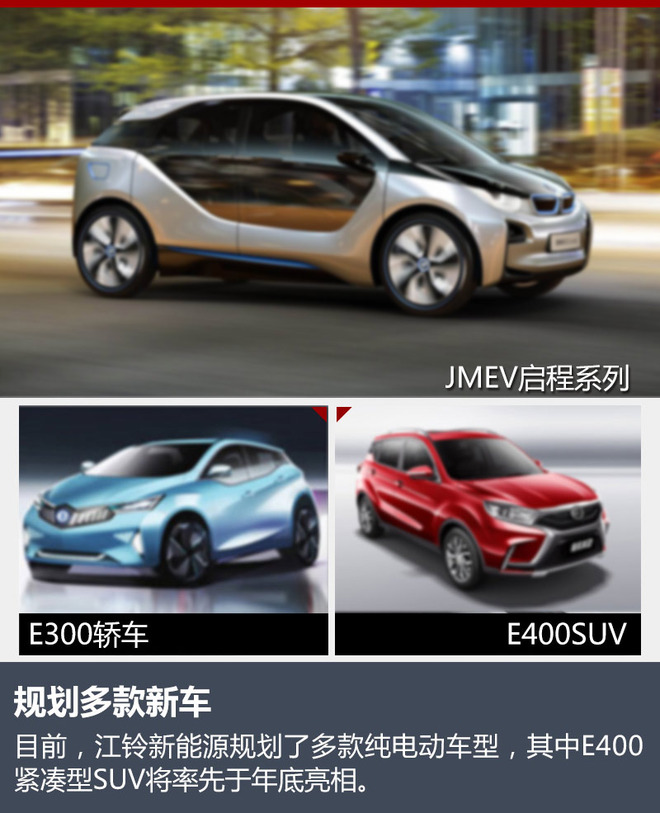 2017年江鈴新能源經銷商將達700家 推電動SUV