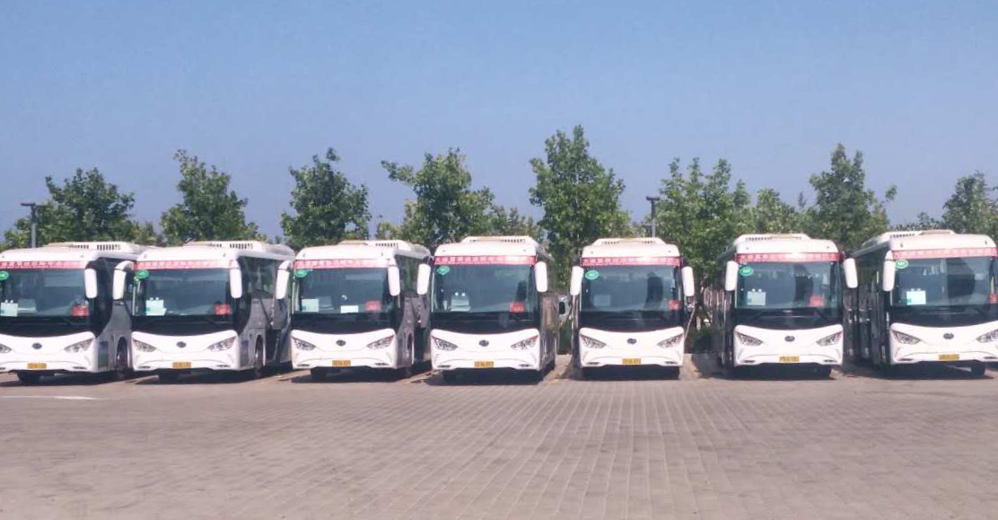 凸顯“綠色”會風(fēng) 比亞迪C9純電動客車再次護(hù)航夏季達(dá)沃斯