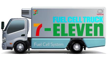 豐田與7-Eleven合作測試氫燃料電池卡車