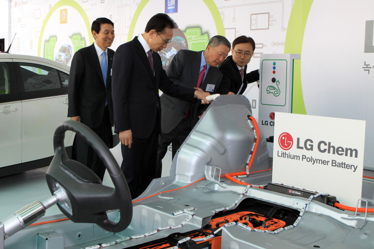 LG電動汽車用鋰離子電池