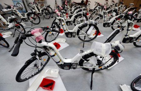 法創業公司推氫燃料電池自行車 每輛價格接近6萬元