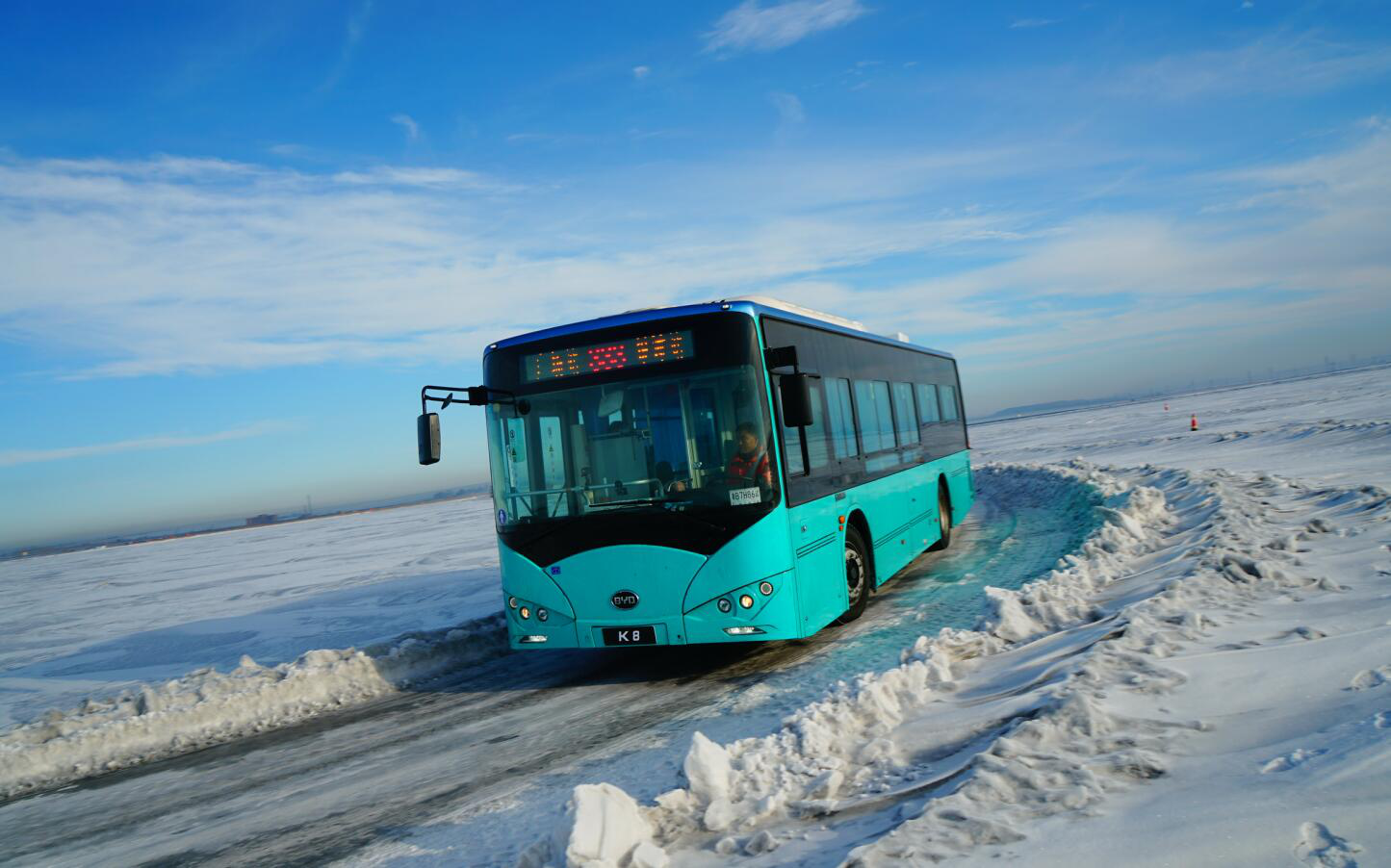 首開極限測試先河！比亞迪K8純電動客車“三高”挑戰圓滿成功