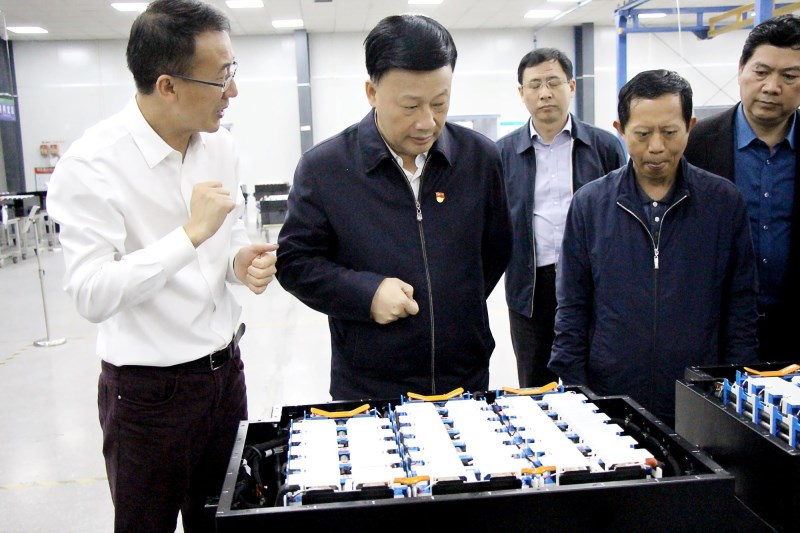 宜春市委副書記、市政府市長王水平一行到遠東福斯特調(diào)研