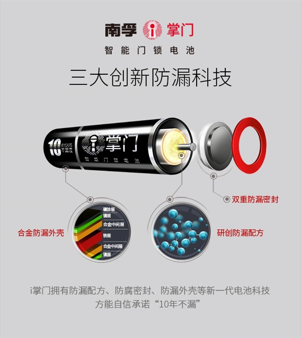 南孚推超級電池：10年不漏液 不會對環境造成污染