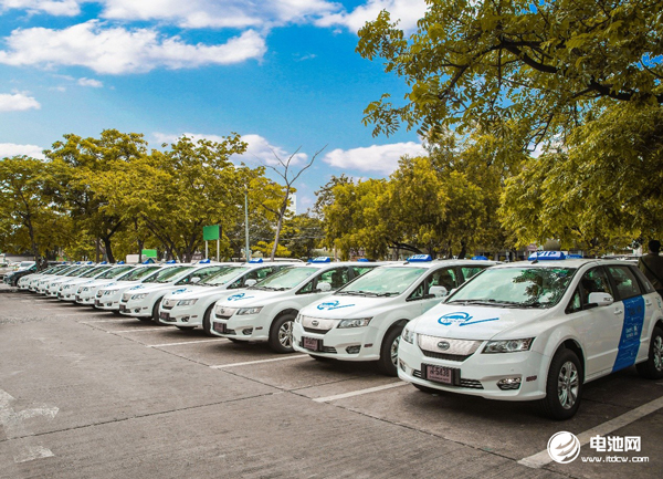 比亞迪百臺e6交付曼谷 簽下1000臺電動汽車訂單