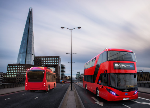 比亞迪ADL聯手打造的純電動雙層大巴Enviro400EV