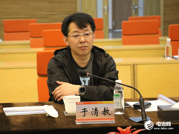 中關村新型電池技術創新聯盟秘書長、電池“達沃斯”組委會秘書長于清教