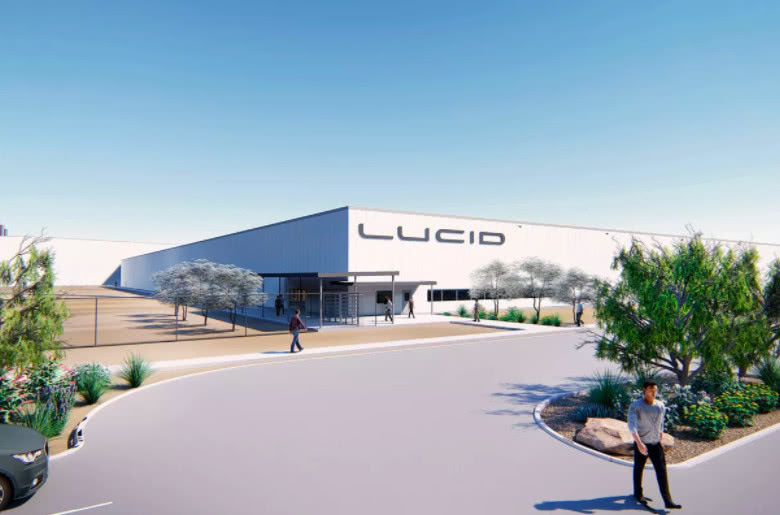 華人電動車廠商Lucid投資7億美元建廠 即將破土動工