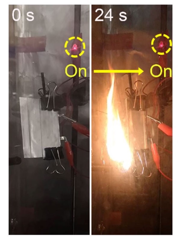 斯坦福研發(fā)阻燃固態(tài)電池：著火后依然正常供電