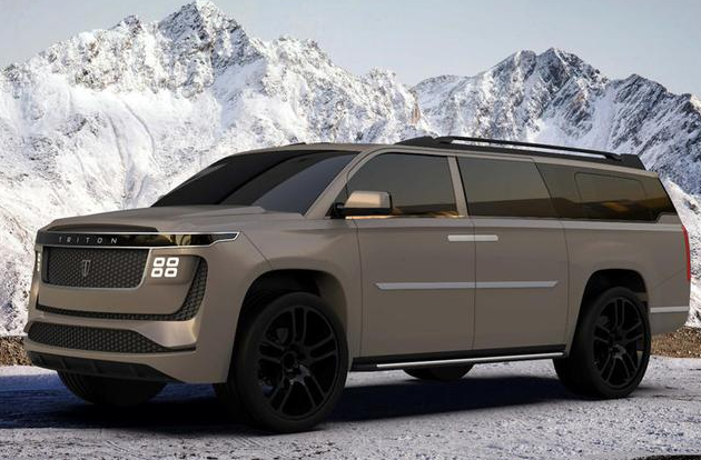 Triton Model h電動八座SUV 續(xù)航達1127公里