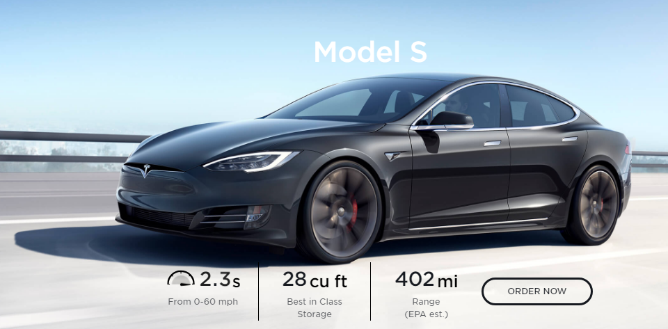 特斯拉Model S續航提升20% 價格卻降5000美元