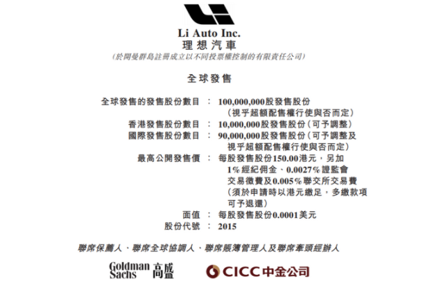 理想汽車(chē)